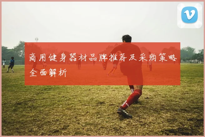 商用健身器材品牌推荐及采购策略全面解析