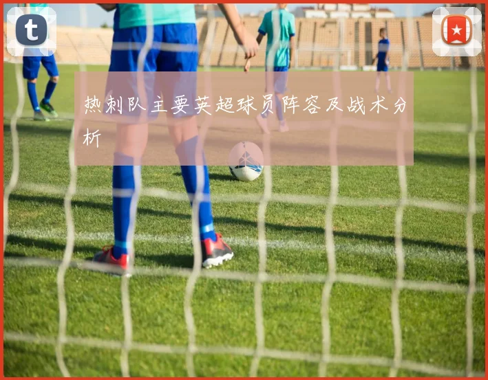 热刺队主要英超球员阵容及战术分析
